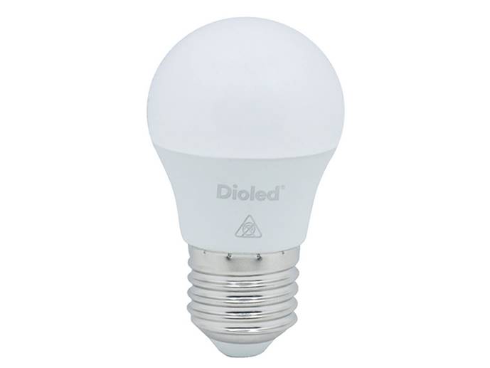ŻARÓWKA LED E27 4W 230V B.ZIMNA KULKA g45