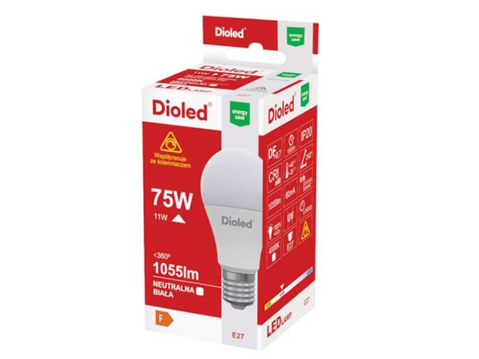 Żarówka LED E27 11W b.dzienna