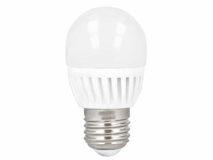 Żarówka LED E27 10W mała kulka, biała ciepła