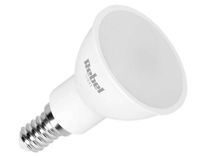 Żarówka LED E14 7W grzybek, biała neutralna 