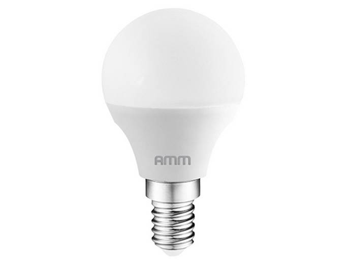 Żarówka LED E14 5W mała kulka, biała neutralna 