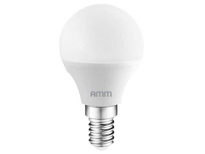 Żarówka LED E14 5W mała kulka, biała zimna 