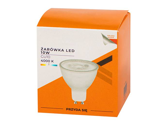 ŻARÓWKA GU10 10W B.DZIENNY 230V