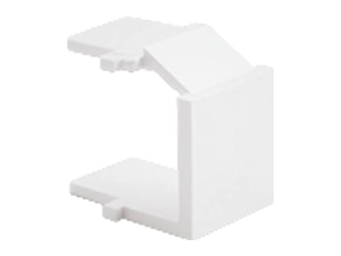 Zaślepka otworu wkładu RJ45/RJ12, biała