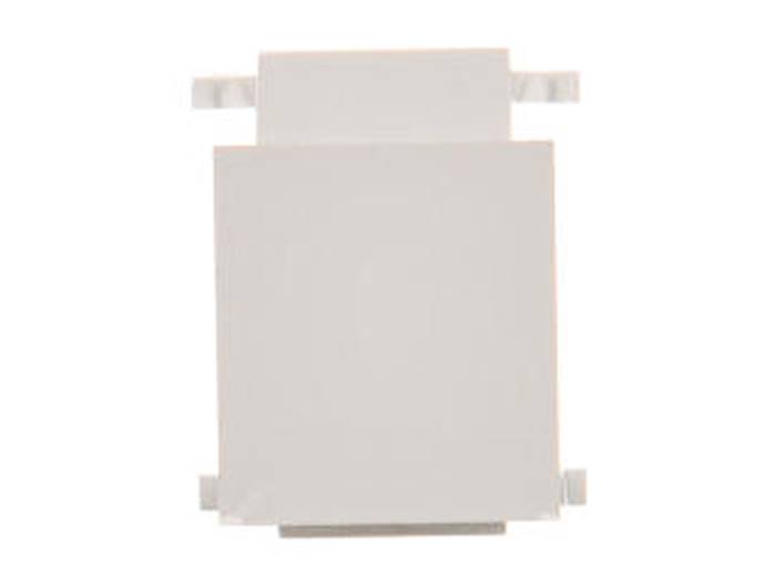 Zaślepka otworu wkładu RJ45/RJ12, biała