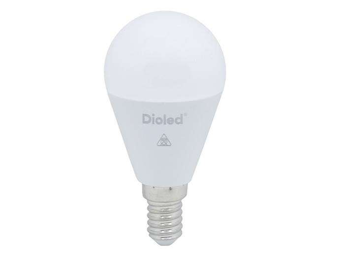 Żarówka LED E14 7W kropla/ kulka biała zimna  