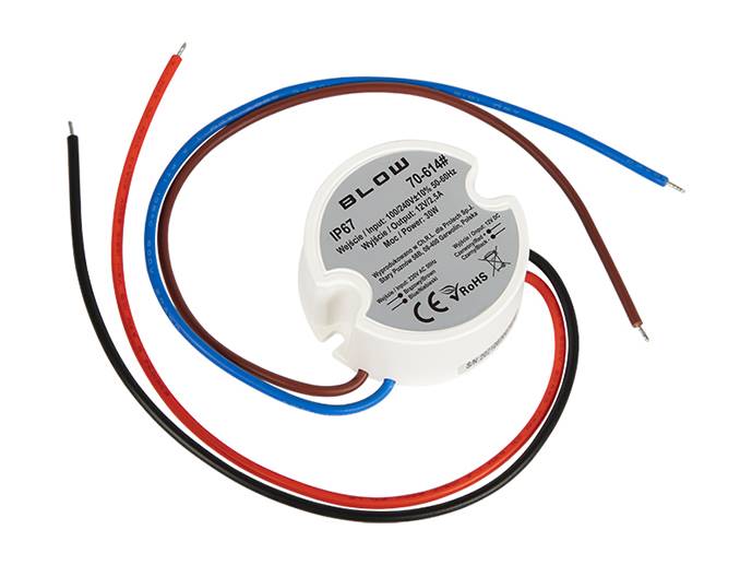 Zasilacz dopuszkowy 12V 2,5A 30W IP67
