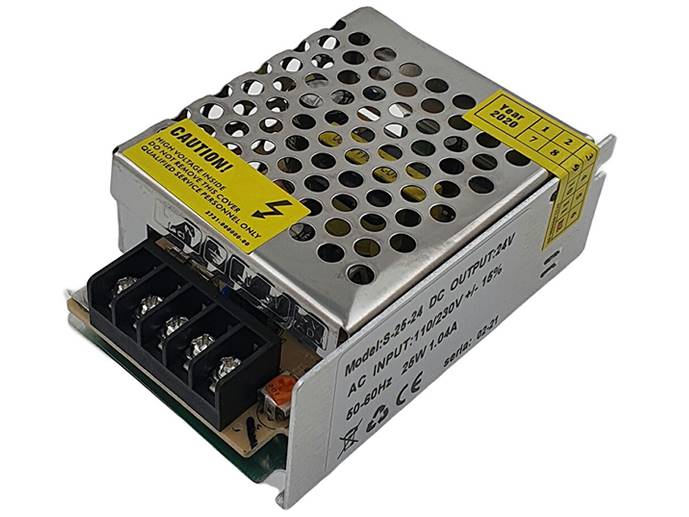 Zasilacz montażowy 24V 1A 25W