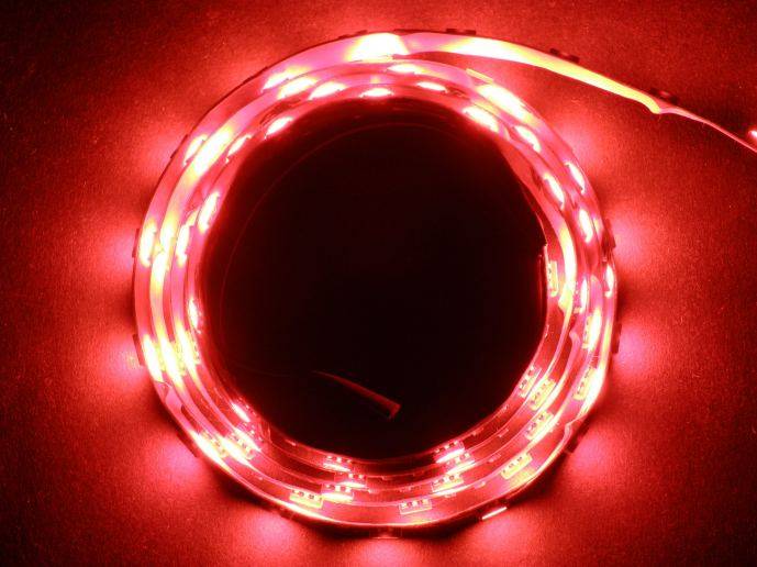Taśma LED SMD5050 60/m czerwona 1m