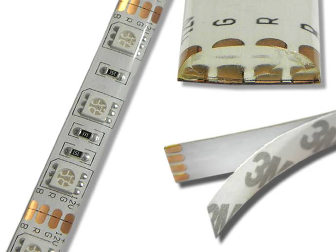 Taśma LED SMD5050 60/m IP67 RGB 1m