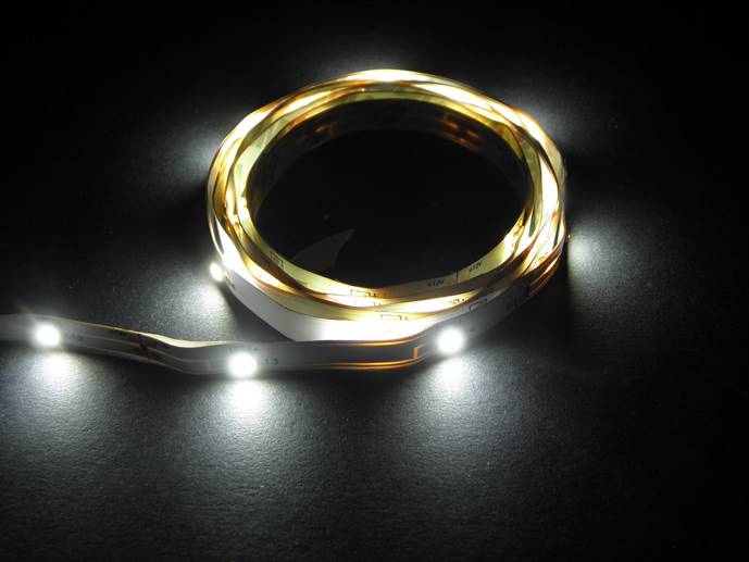 Taśma LED SMD3528 30/m biała zimna 1m