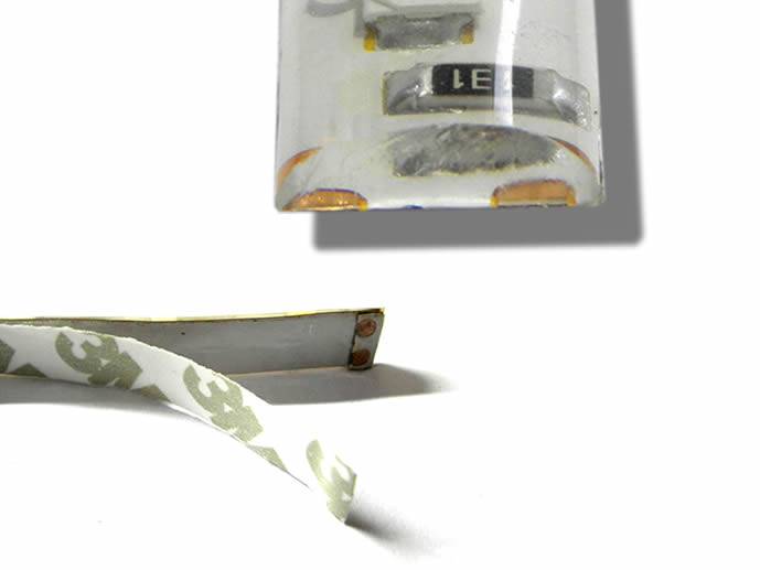 Taśma LED SMD3528 60/m żelowana zielona 1m