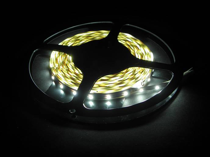 Taśma LED SMD3528 60/m biała zimna 5m