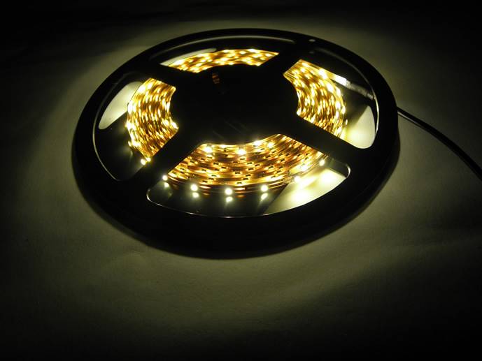 Taśma LED 5mm biała ciepła 5m