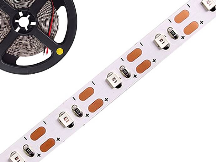 Taśma LED 5V żółta 1m