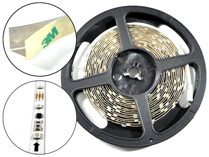 Taśma LED 12V cyfrowa 5m 