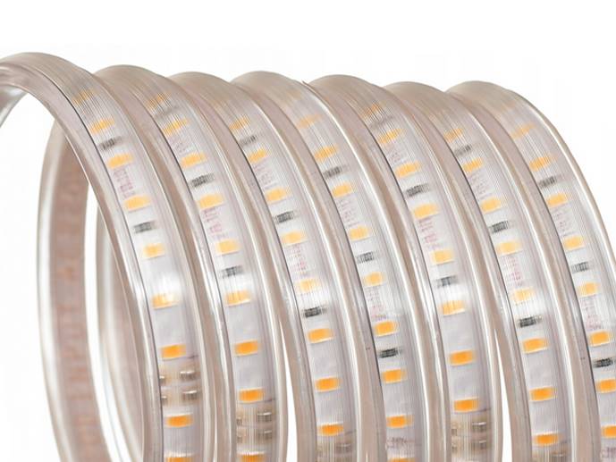 Taśma LED 230V biała ciepła 1 m