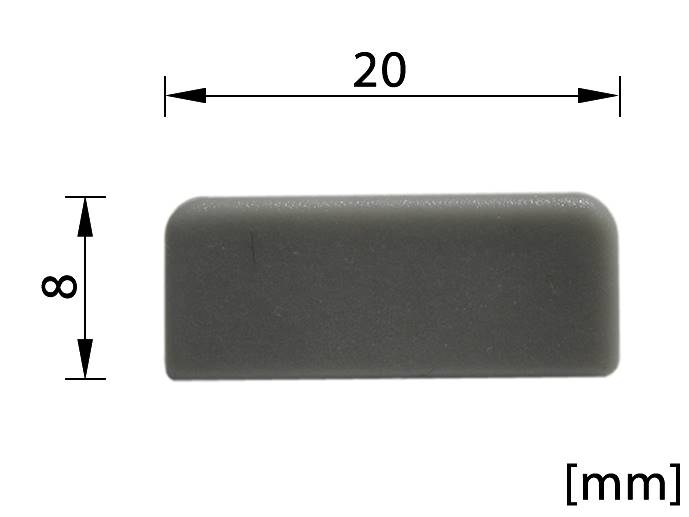 Zaślepka SURFACE10gen2 czarna