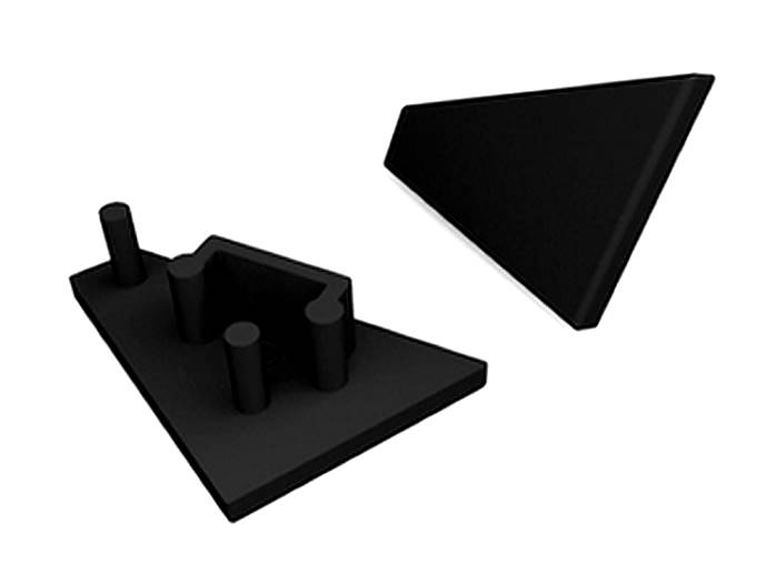 Zaślepka CORNER10 gen2 czarna