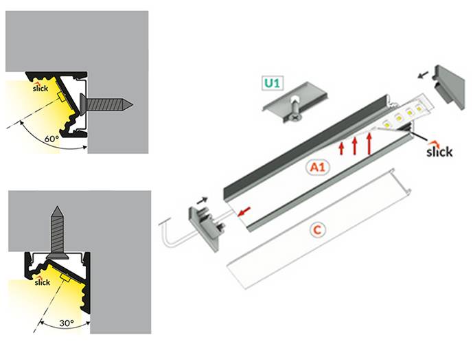 Profil CORNER10v.2 anodowany 2m
