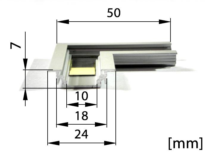Łącznik Groove10 90st biały