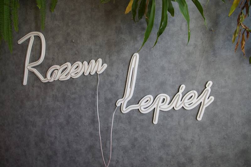 neon Razem Lepiej 77x56cm