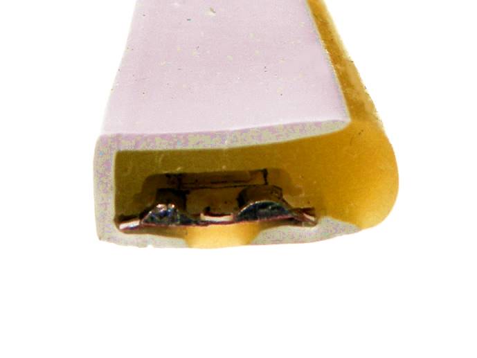 neon LED Flex cięty co 2,5cm Żółty 1m