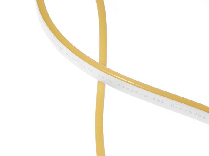 neon LED Flex cięty co 1cm Żółty 1m