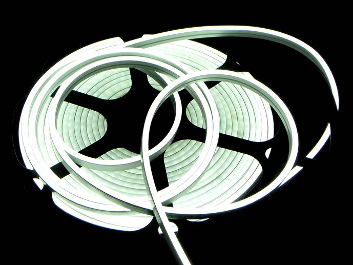 neon LED Flex cięty co 1cm Biały zimny 1m