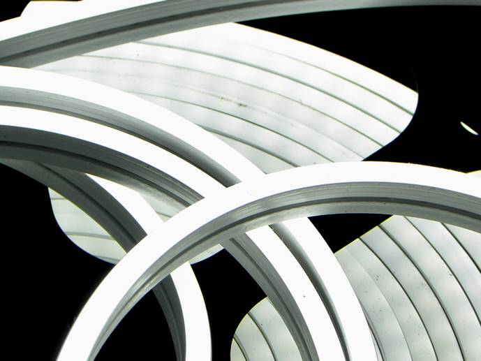 neon LED Flex cięty co 1cm Biały zimny 1m