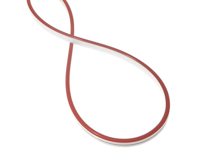 neon LED Flex cięty co 1cm Czerwony 1m