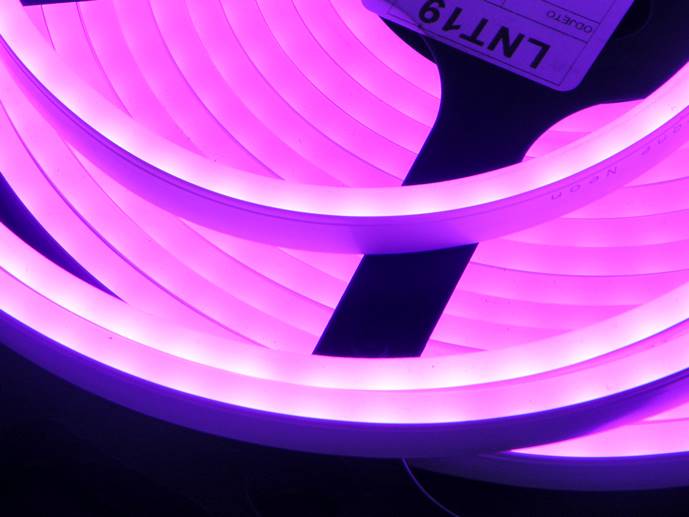 neon LED Flex cięty co 1cm Fioletowy 1m