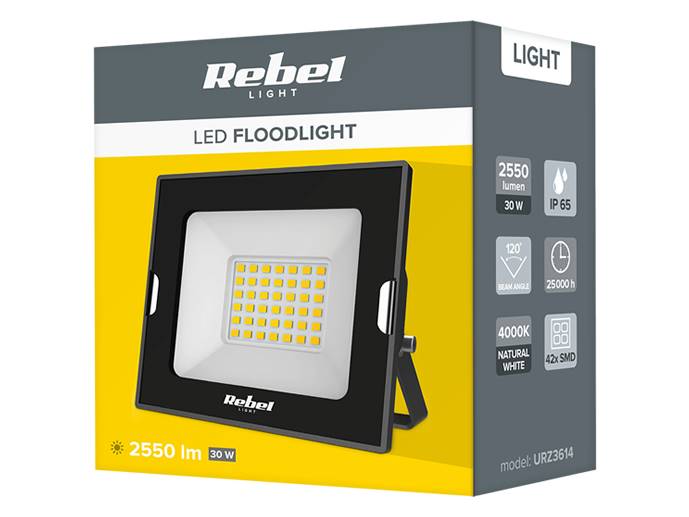 Naświetlacz LED 30W biały dzienny 