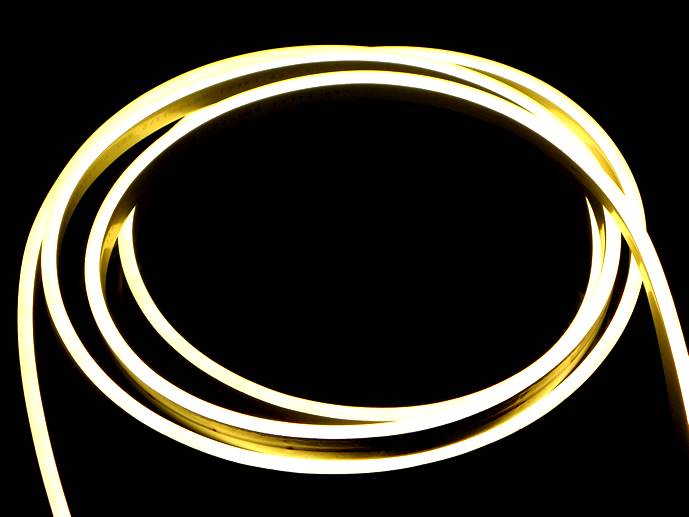 neon LED Flex cięty co 2,5cm Biały ciepły 1m