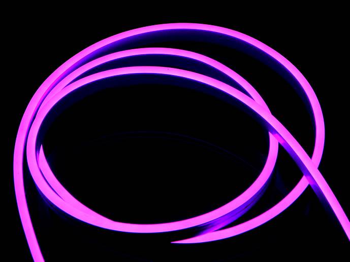 neon LED Flex cięty co 2,5cm Fioletowy 1m