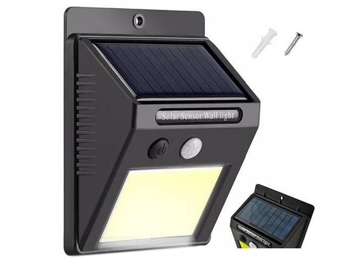Lampa solarna z czujnikiem ruchu i zmierzchu