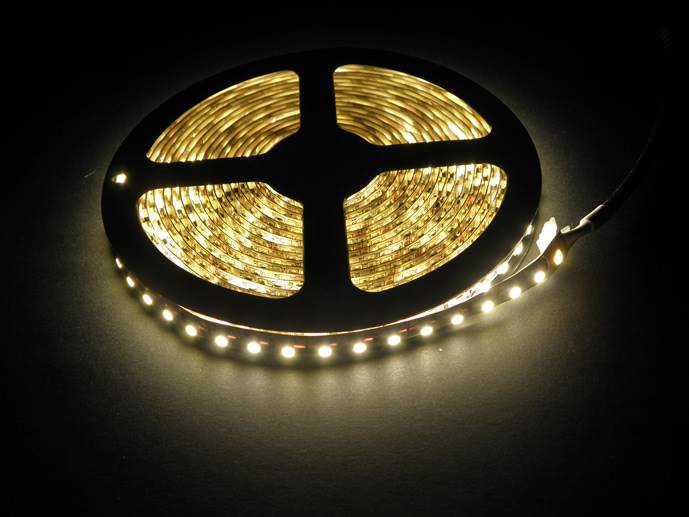 Taśma LED SMD2835 120/m biała ciepła 5m