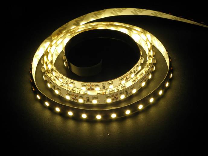 Taśma LED SMD2835 120/m biała ciepła 1m