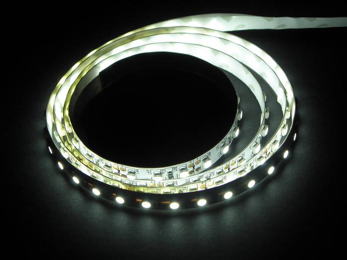 Taśma LED SMD2835 120/m biała zimna 1m