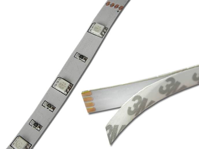 Ekonomiczna taśma LED SMD5050 30/m RGB 1m