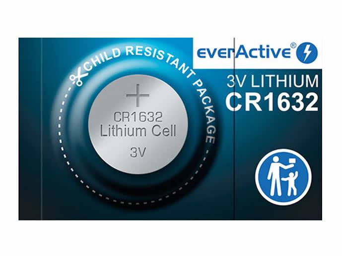 Bateria litowa CR-1632 everActive 1szt