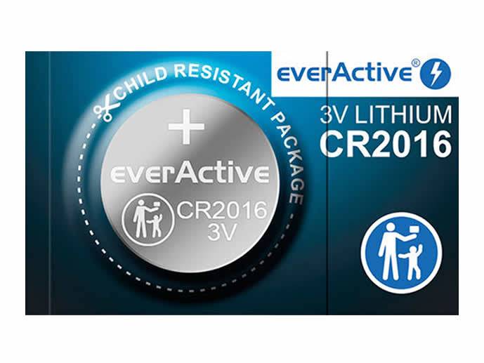 Bateria litowa CR-2016 everActive 1szt
