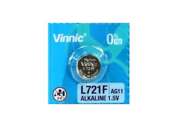 Bateria alkaliczna AG11 L721F LR58 VINNIC 1szt