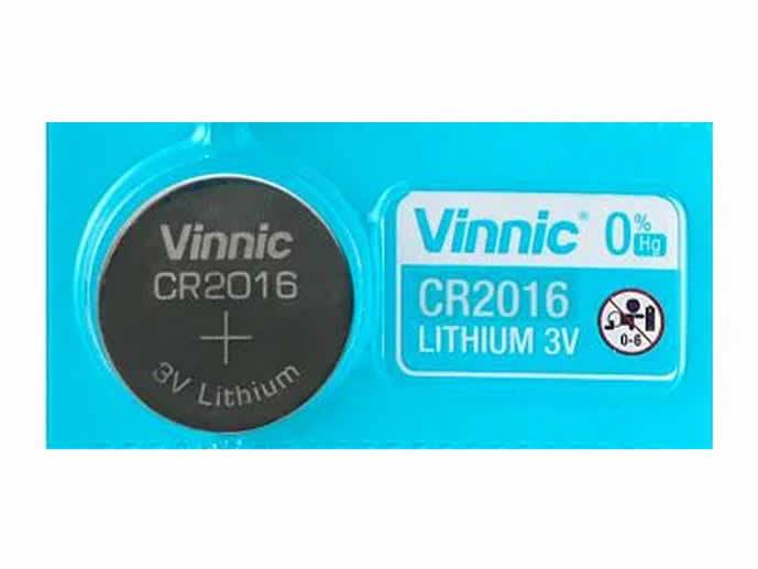 Bateria litowa CR-2016 VINNIC 1szt
