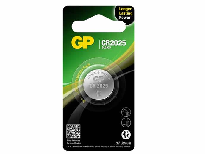 Bateria litowa CR-2025 GP 1szt