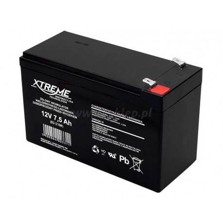 Akumulator żelowy 12V 7,5Ah Xtreme