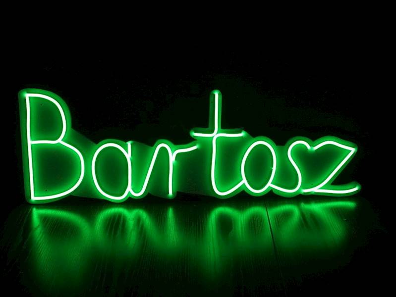 neon Bartosz 79x28 cm