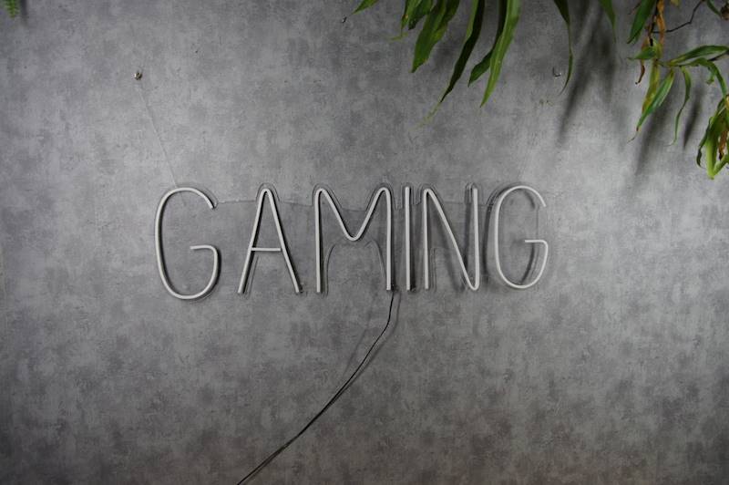 neon Gaming  93x27 cm