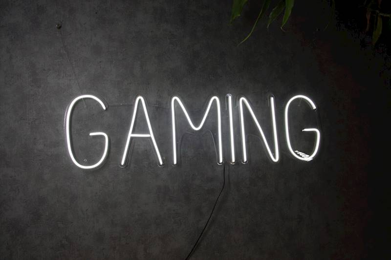neon Gaming  93x27 cm