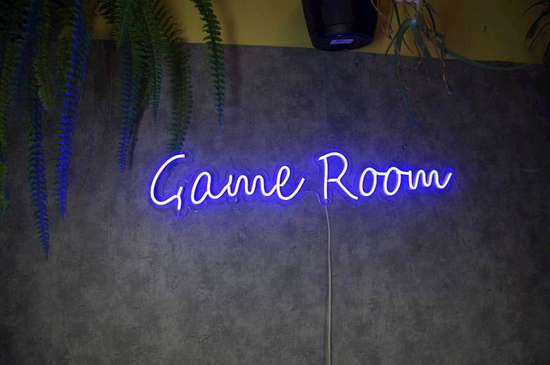 neon Game Room 80x16 cm 